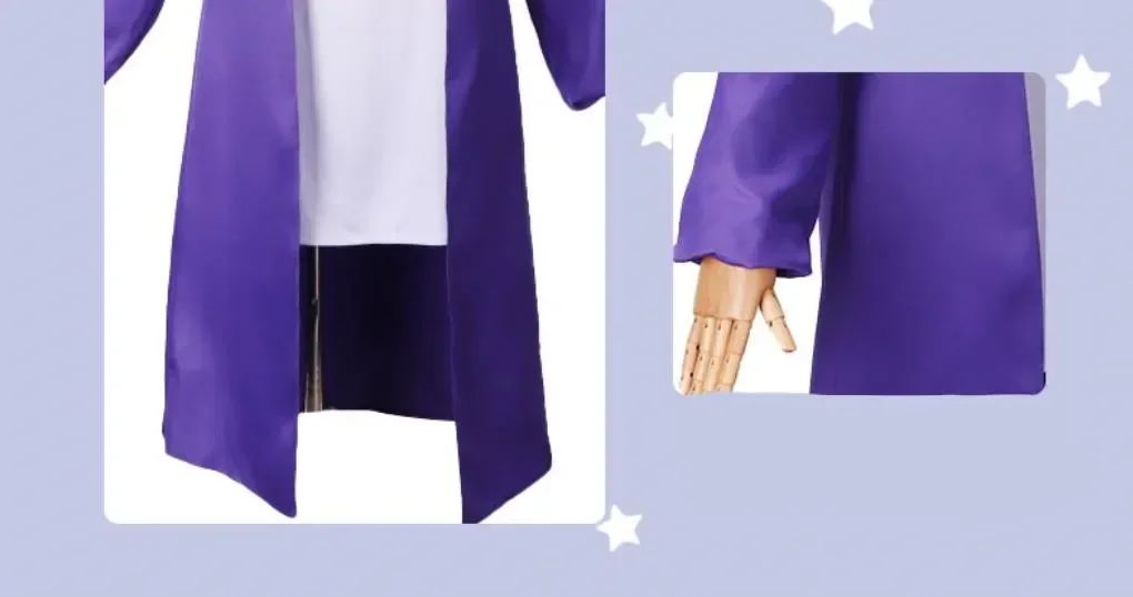 Nico Robin Purple Cosplay Dress - One Piece Costume for Halloween & Parties