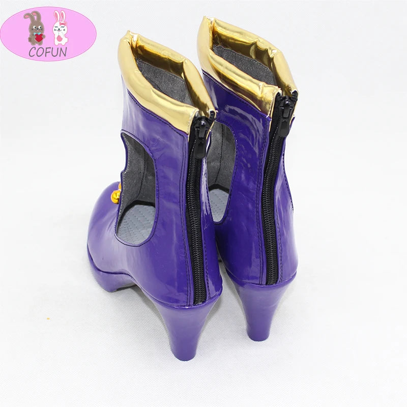 COFUN Anime One Piece Nico Robin Cosplay Shoes Boots Custom-made