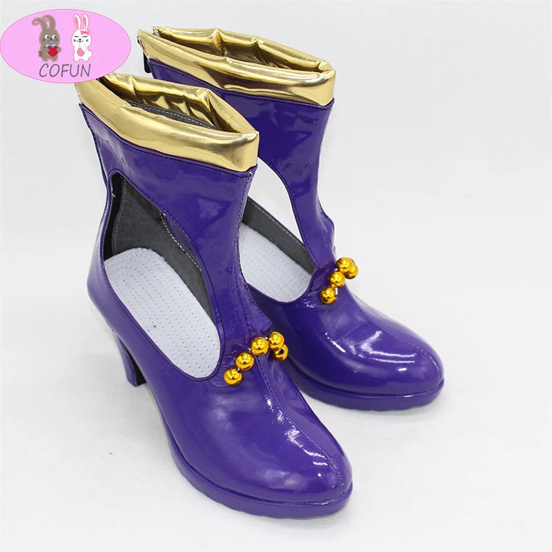 COFUN Anime One Piece Nico Robin Cosplay Shoes Boots Custom-made