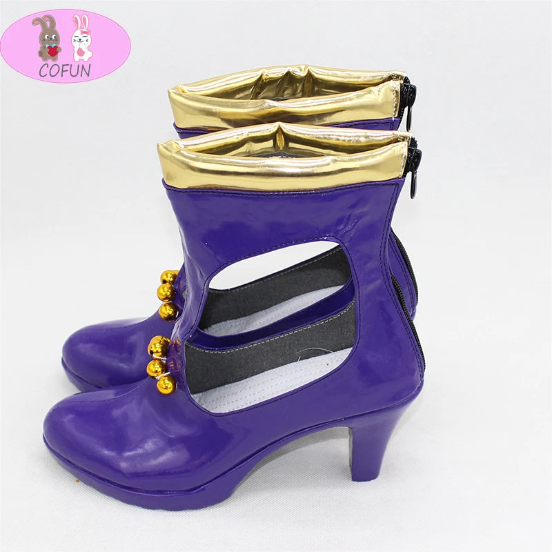 COFUN Anime One Piece Nico Robin Cosplay Shoes Boots Custom-made