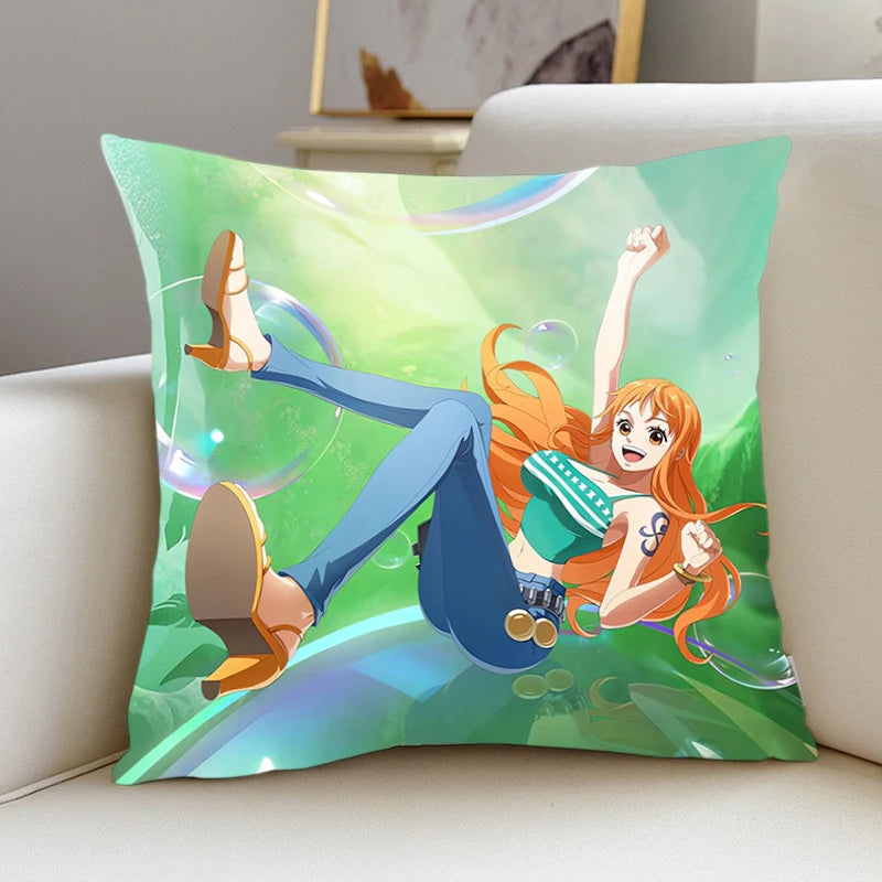 Pillow Cover N-Nami N-Nico·Robins room bedroomo office coffee shop car Dakimakura Throw Pillows iving room Pillowcase Home Decor