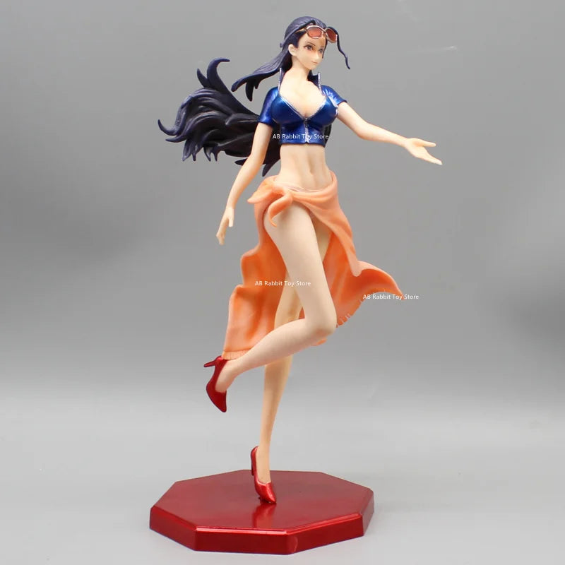 One Piece Anime Figures Nico Robin Figurine Hot Girl Robin Statue 26cm Pvc Model Collection Desktop Decoration Kids Toys Gifts