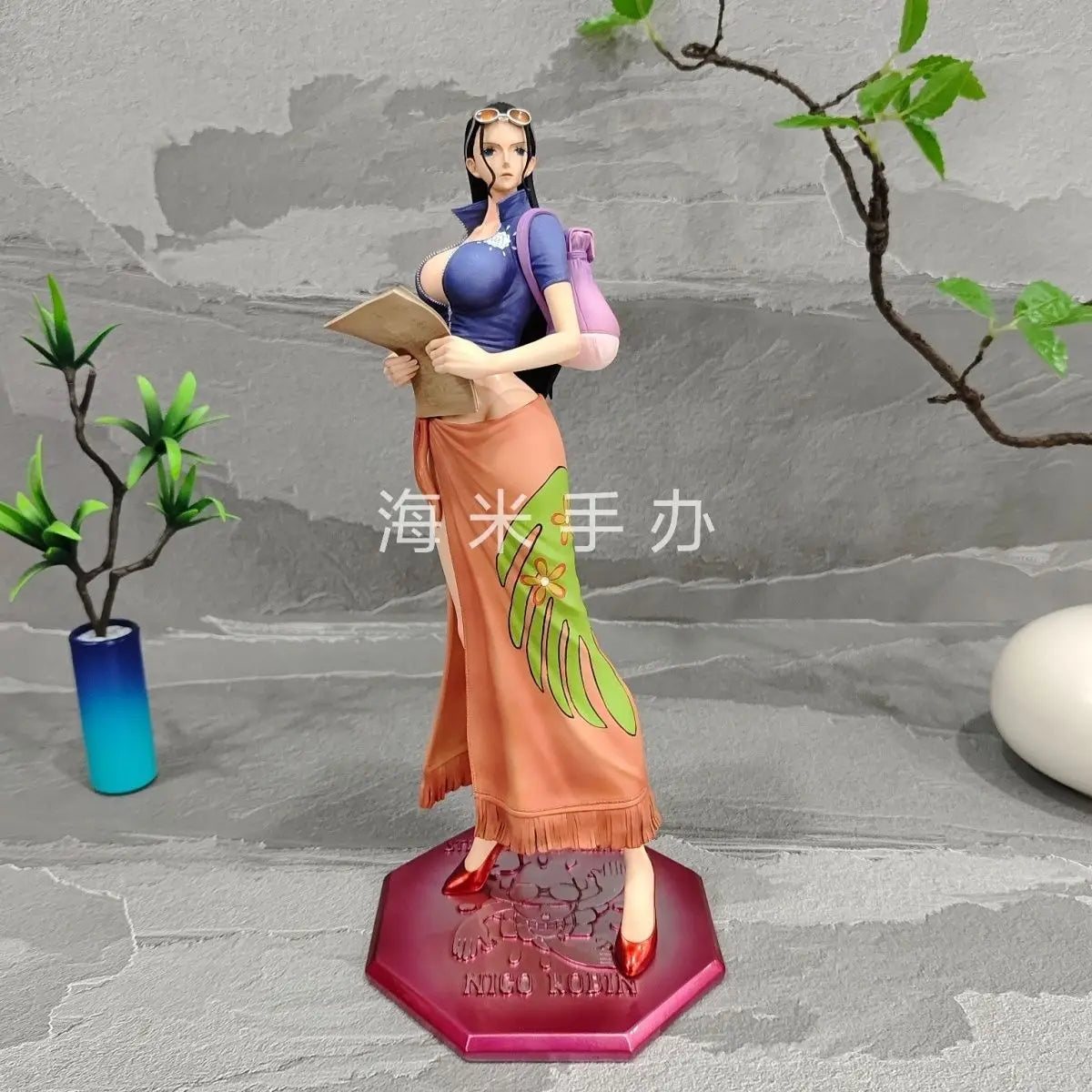 One Piece Anime Figure Nico Robin Figures Miss Allsunday Archaeologist Figurine Model Statue Doll Collection Decoration Toy Gift