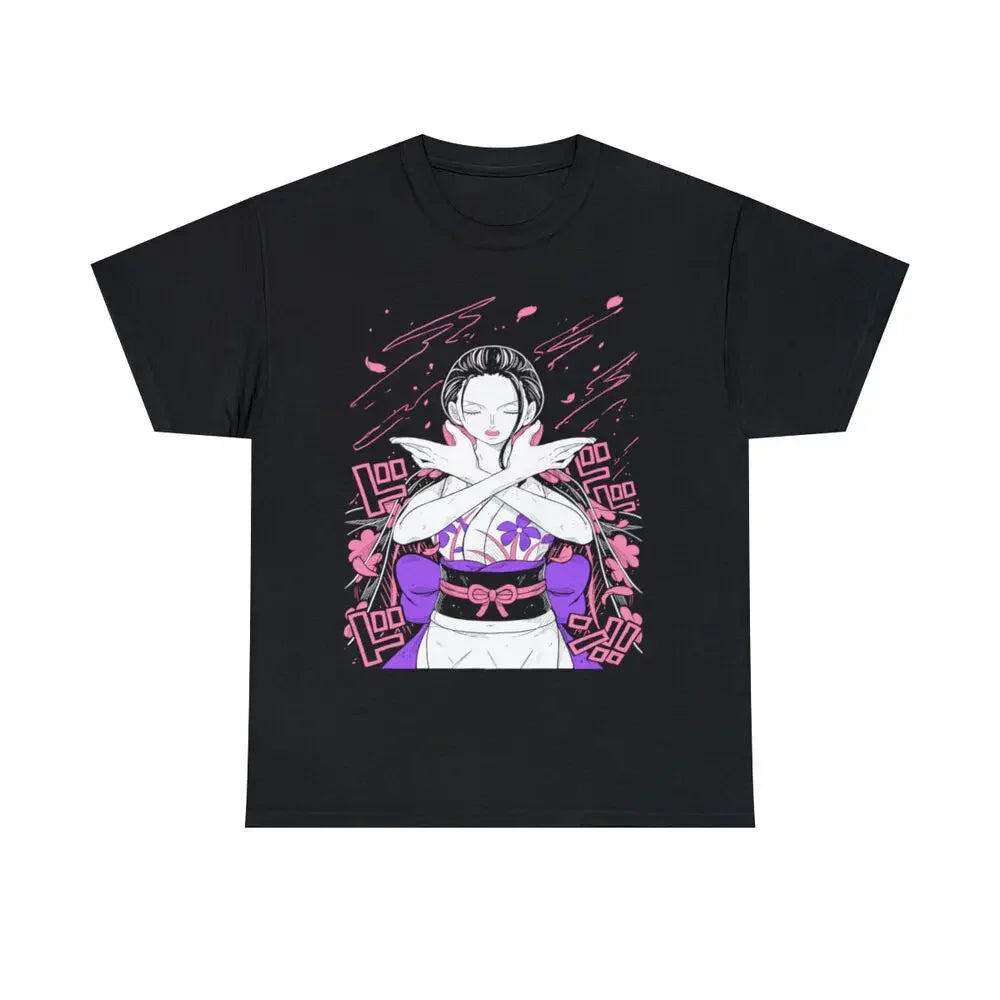 Nico Robin T-Shirt,cartoon t shirt Luffy Zor Strip Anime Pirate Tshirt