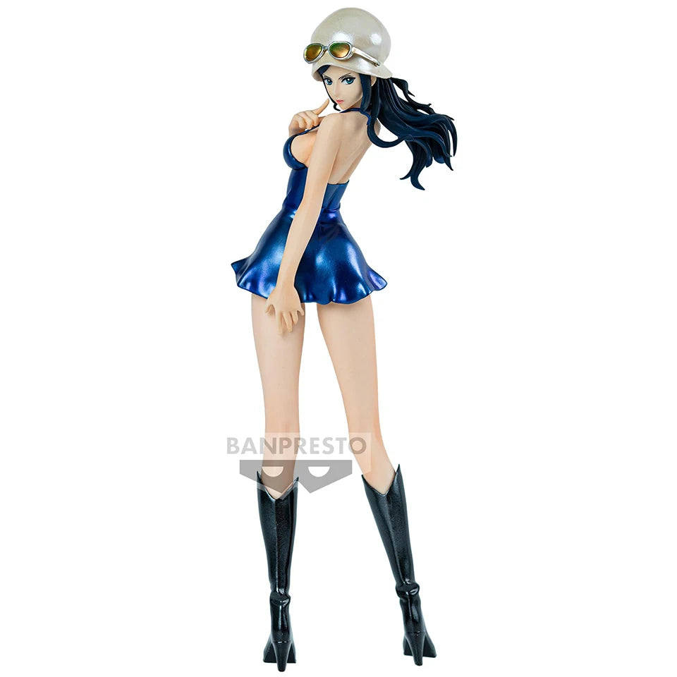 Original Banpresto Japanese One Piece Glitter ＆ Glamours 25cm Nico Robin  Collectible Action Model Toys For Young Children