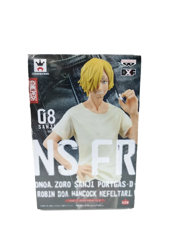 Bandai Anime One Piece DXF JEANS Jeans Perona Rebecca Nico Robin Portgas D Ace Luffy Zoro Sanji Special From Figure Model Toys