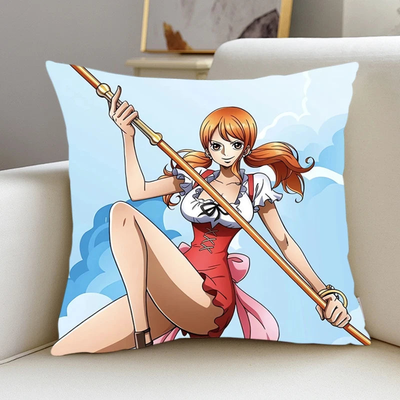 Pillow Cover N-Nami N-Nico·Robins room bedroomo office coffee shop car Dakimakura Throw Pillows iving room Pillowcase Home Decor