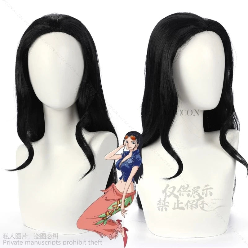 Anime Cosplay Costume Dress Outfits Nico Robin Cosplay Custom Glasses Party Wig Suit Costumes For Girl Halloween Lolita Suit