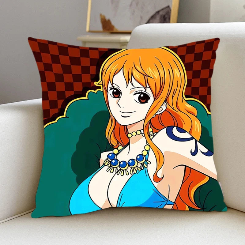 Pillow Cover N-Nami N-Nico·Robins room bedroomo office coffee shop car Dakimakura Throw Pillows iving room Pillowcase Home Decor