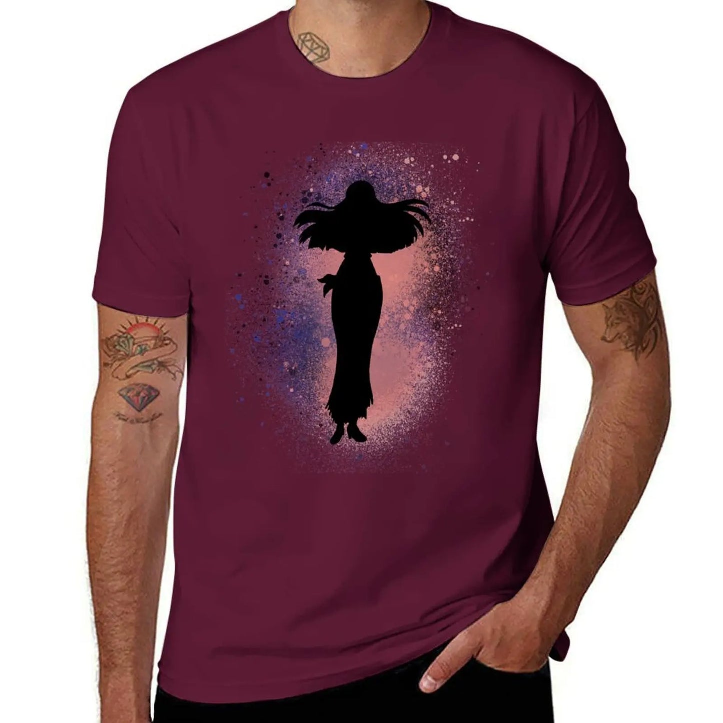 New World Nico Robin Splatter T-shirt quick-drying customs design your own mens graphic t-shirts