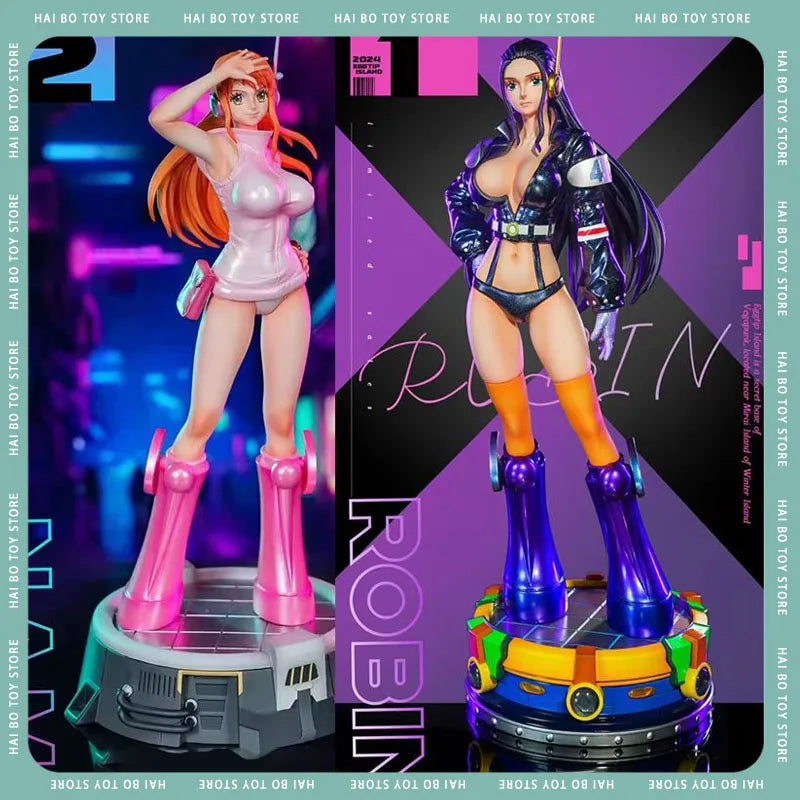 ONE PIECE Figure Nami Nico Robin Anime Figures Stand Action Figurine Model Statue Doll Collection Decoration Toys Birthday Gifts