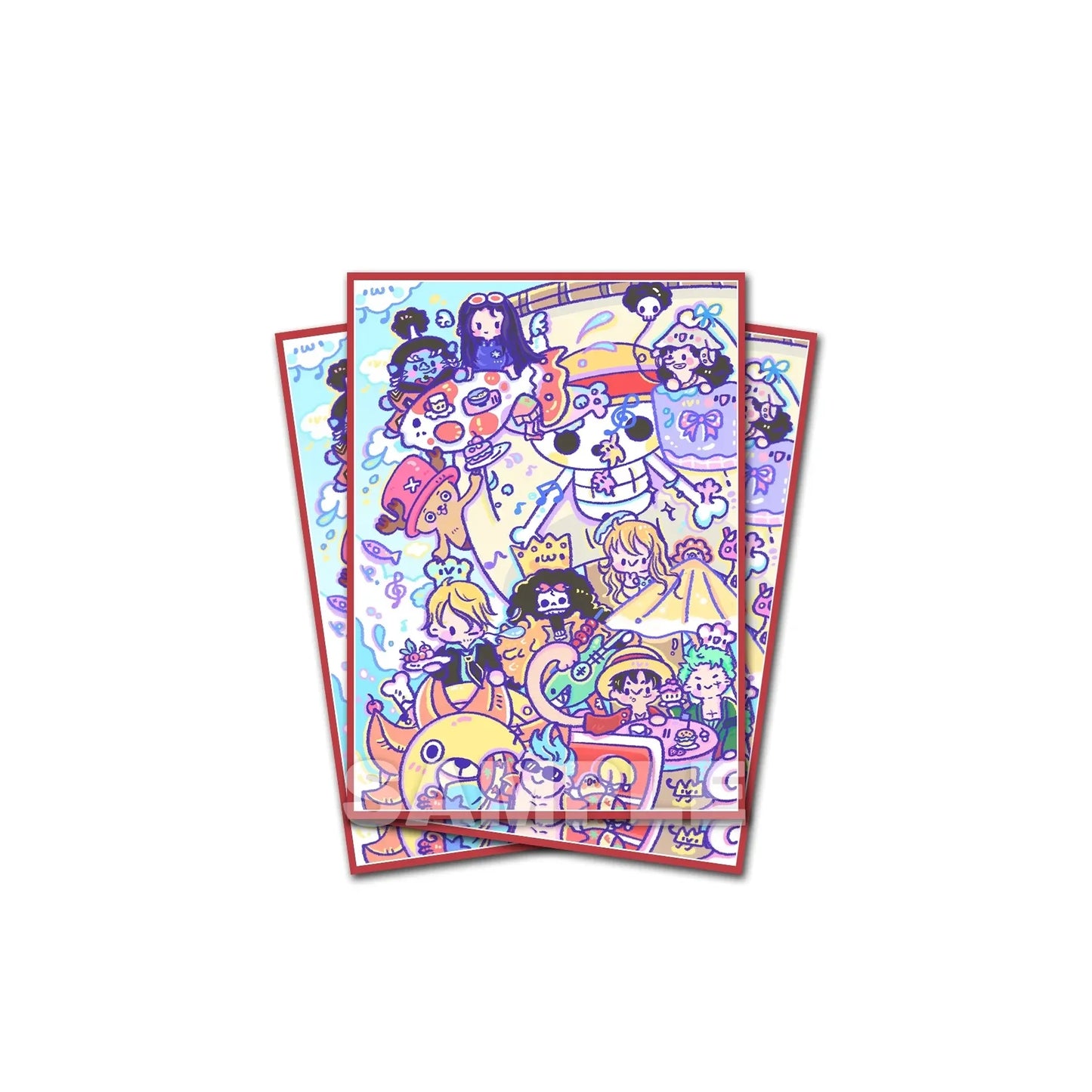 Anime One Piece OPCG Card Sleeve Nami Yamato Robin Hancock Cute Series Navy Hobbies Collectibles Gift Toys 60Pcs/Set 67*92MM