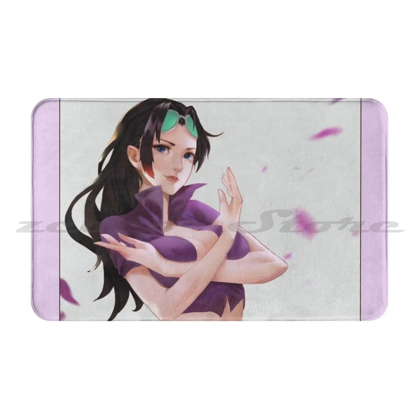 Nico Robin Soft Non-Slip Mat Rug Carpet Cushion Devil Child Anime Manga Anime Bounty Wanted Monkey D Luffy Roronoa Zoro Nami