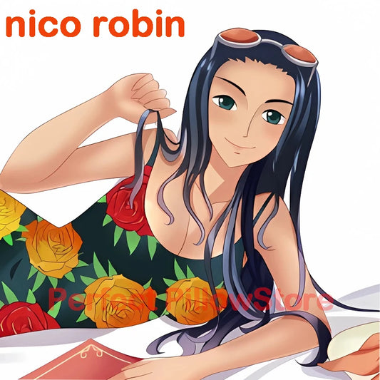 Dakimakura anime nico robin Double-sided Print Life-size body pillows cover Adult pillowcase