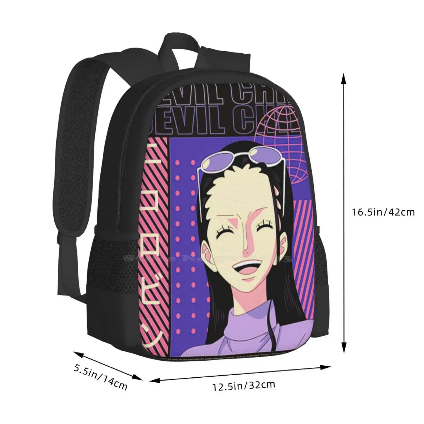 Nico Robin Hot Sale Schoolbag Backpack Fashion Bags Nico Robin Sexy Fashion Nico Robin