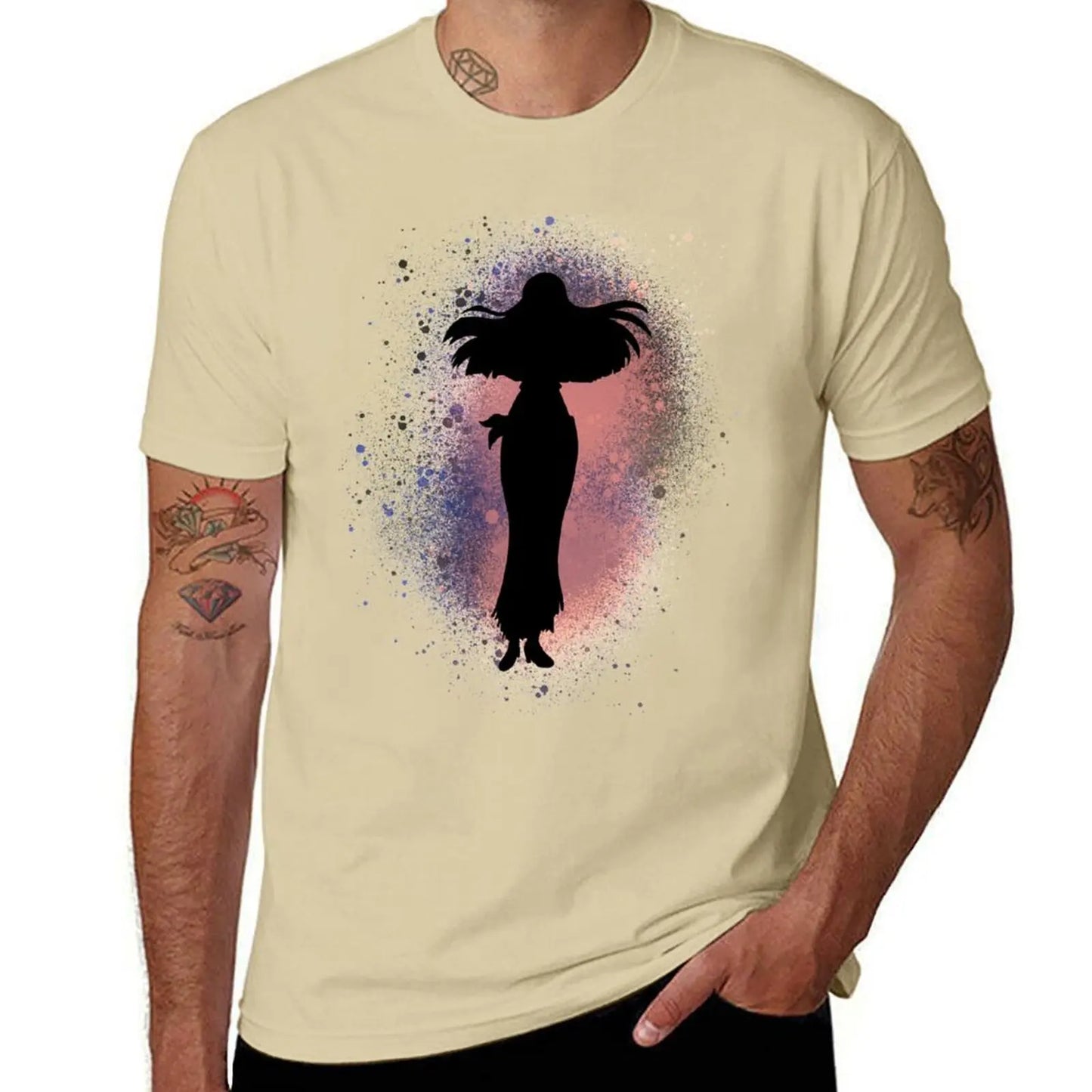 New World Nico Robin Splatter T-shirt quick-drying customs design your own mens graphic t-shirts