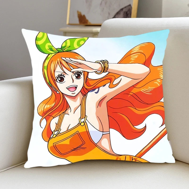 Pillow Cover N-Nami N-Nico·Robins room bedroomo office coffee shop car Dakimakura Throw Pillows iving room Pillowcase Home Decor