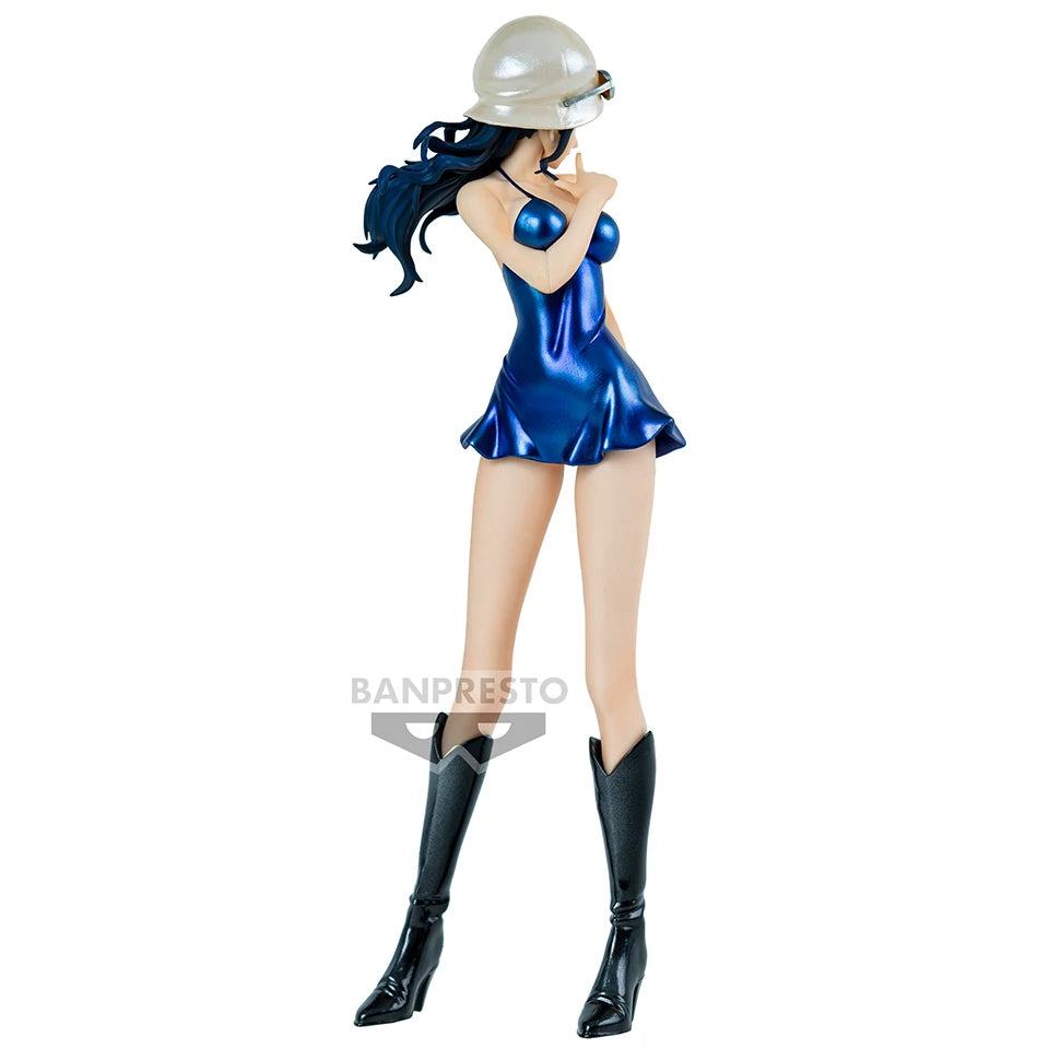 Original Banpresto Japanese One Piece Glitter ＆ Glamours 25cm Nico Robin  Collectible Action Model Toys For Young Children