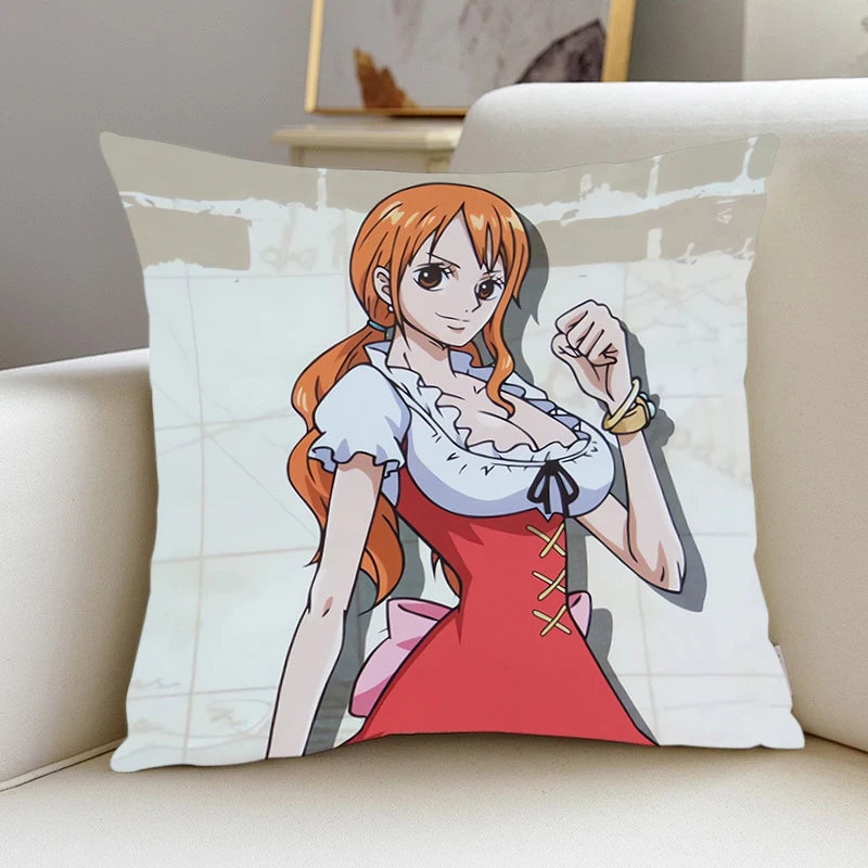 Pillow Cover N-Nami N-Nico·Robins room bedroomo office coffee shop car Dakimakura Throw Pillows iving room Pillowcase Home Decor