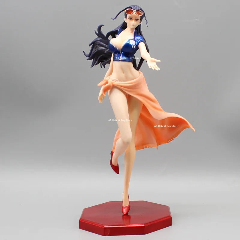 One Piece Anime Figures Nico Robin Figurine Hot Girl Robin Statue 26cm Pvc Model Collection Desktop Decoration Kids Toys Gifts