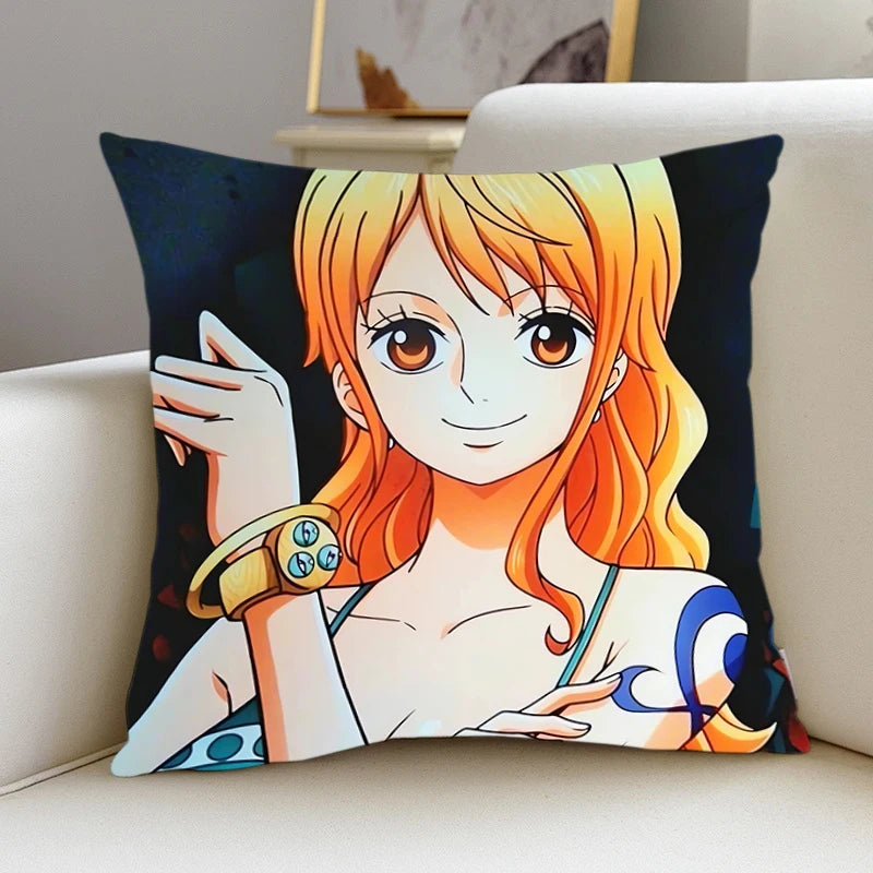 Pillow Cover N-Nami N-Nico·Robins room bedroomo office coffee shop car Dakimakura Throw Pillows iving room Pillowcase Home Decor