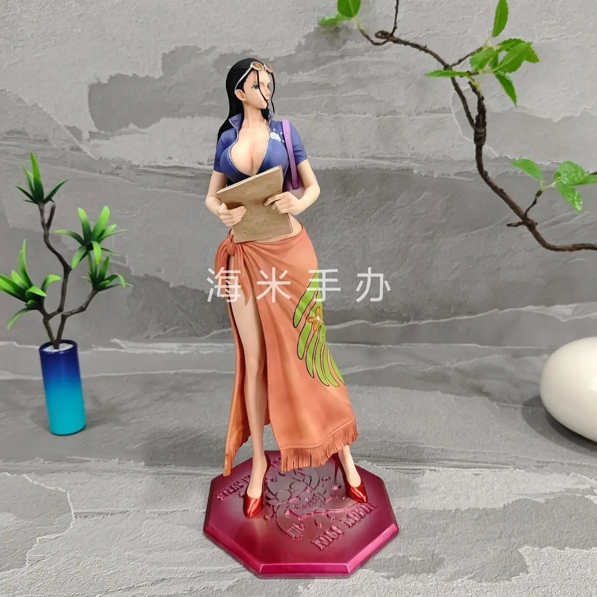 One Piece Anime Figure Nico Robin Figures Miss Allsunday Archaeologist Figurine Model Statue Doll Collection Decoration Toy Gift