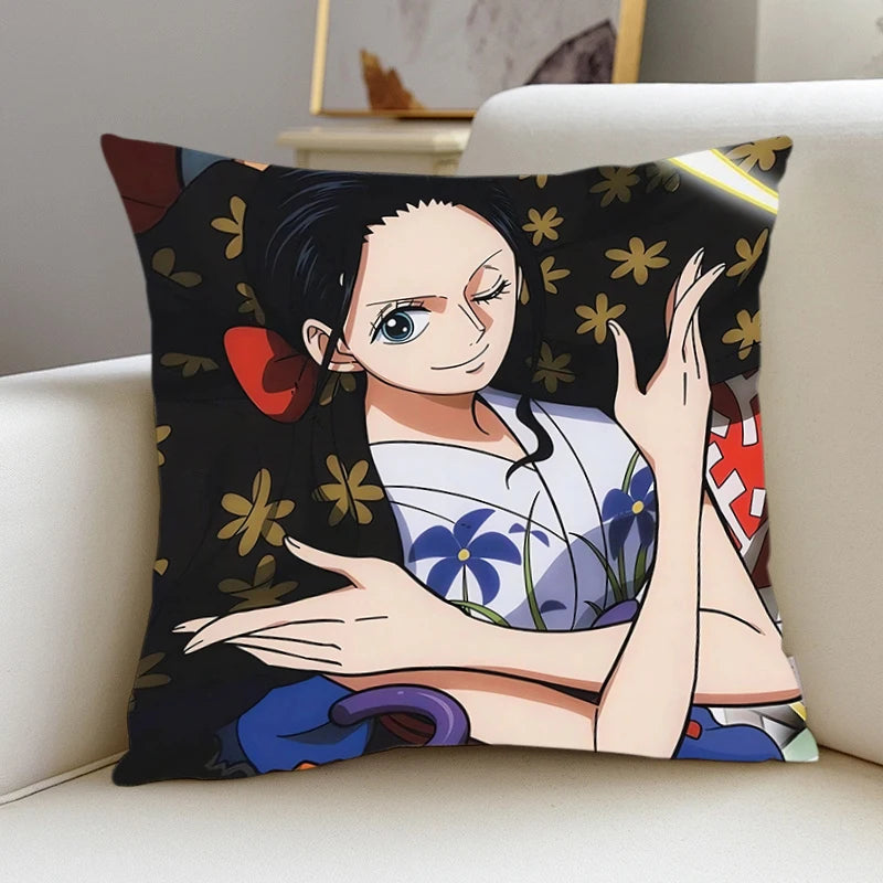 Pillow Cover N-Nami N-Nico·Robins room bedroomo office coffee shop car Dakimakura Throw Pillows iving room Pillowcase Home Decor