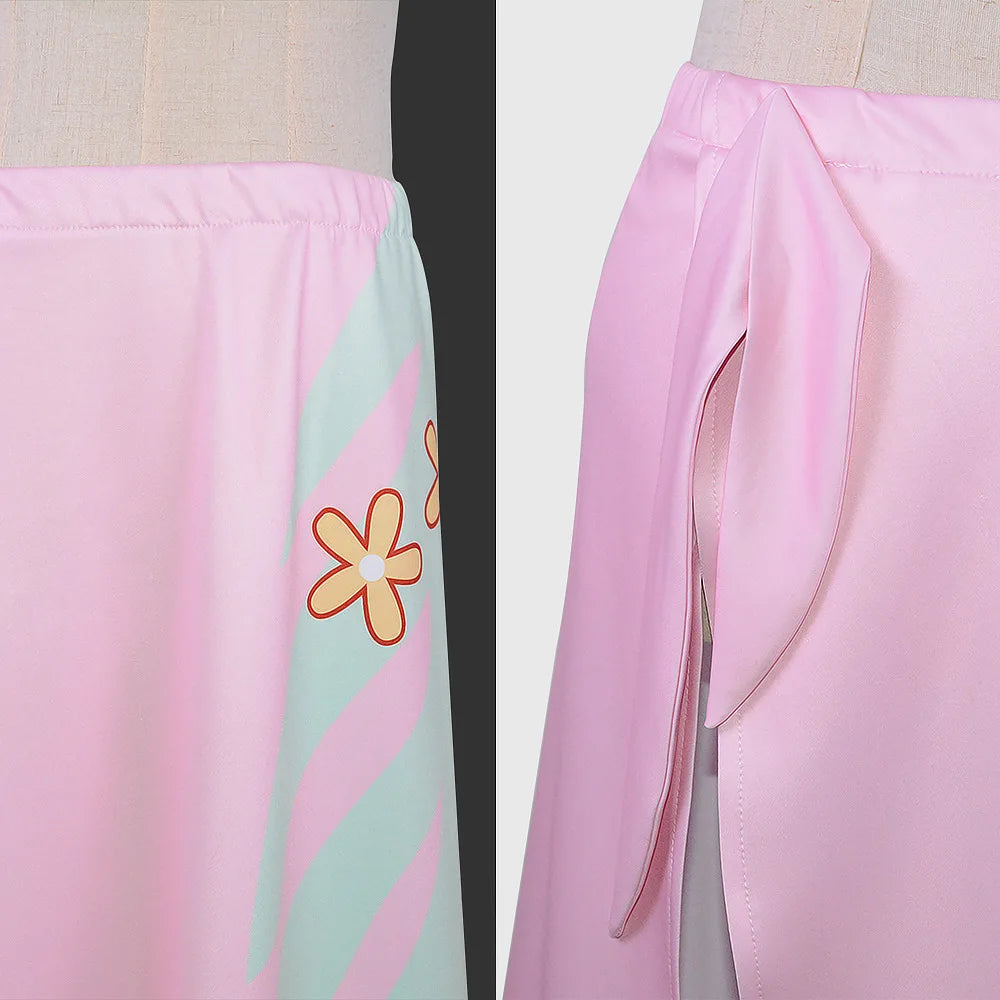 Cosplay Jacket Fan Skirt