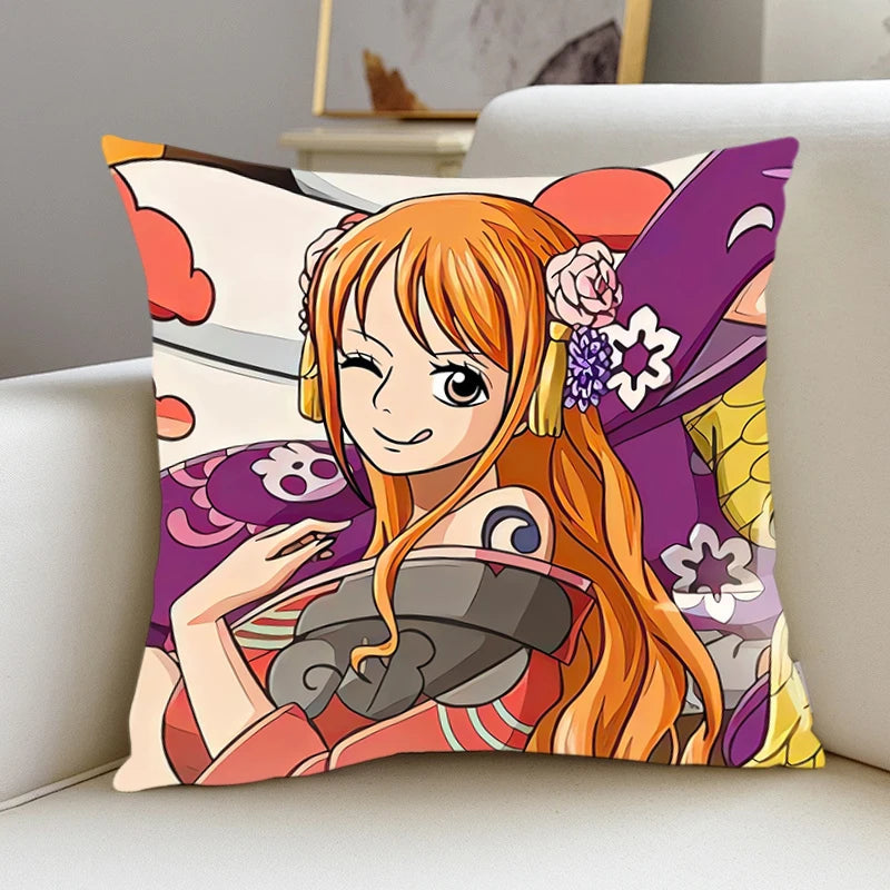 Pillow Cover N-Nami N-Nico·Robins room bedroomo office coffee shop car Dakimakura Throw Pillows iving room Pillowcase Home Decor