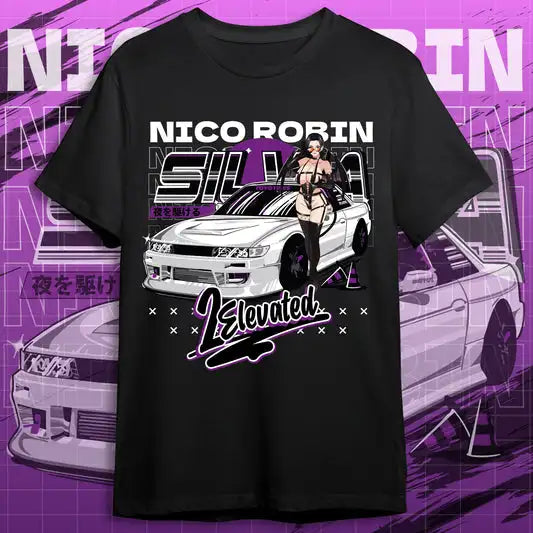 2Elevated Nico Robin/ Nissan Silvia Shirt cotton shirt