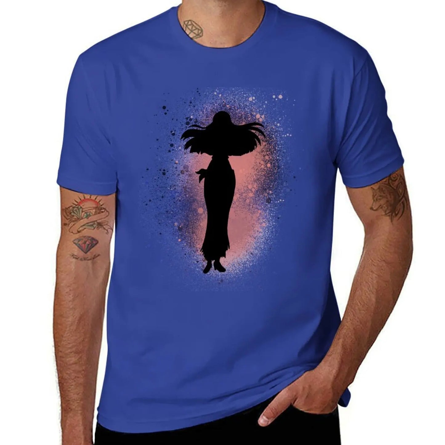 New World Nico Robin Splatter T-shirt quick-drying customs design your own mens graphic t-shirts